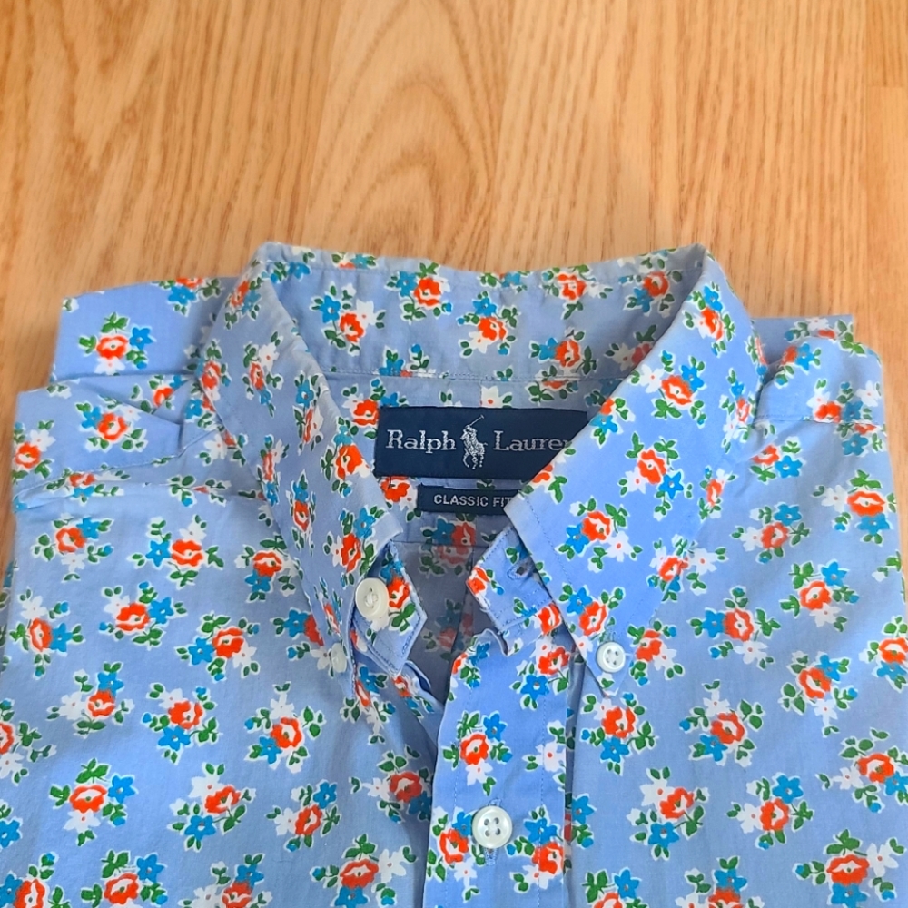 Ralph Lauren men's classic fit floral print